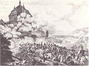 Kampf gegen die Franzosen 1796