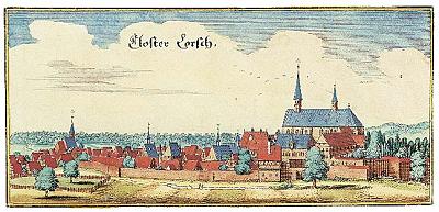 Kloster Lorsch um 1615